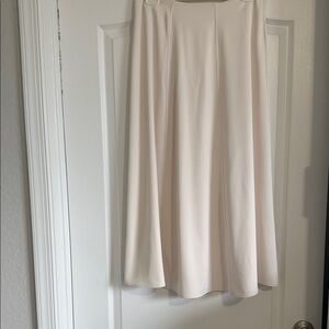 Zara Cream A-Line Skirt